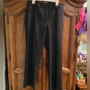 Black Tailored Straight Legged Pants